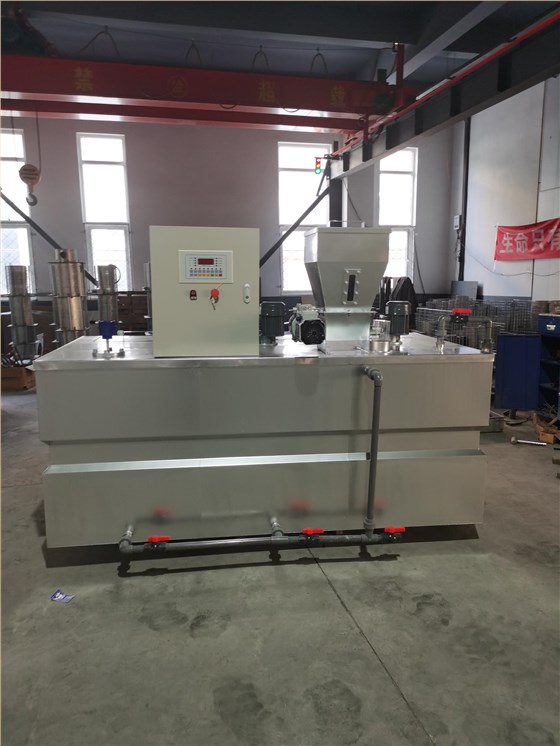 PAM干粉投加三槽自動(dòng)加藥裝置 PAM干粉投加三槽自動(dòng)加藥裝置