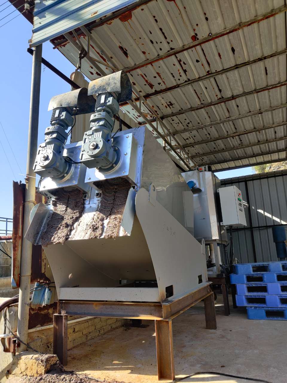 馬蹄粉廠(chǎng)疊螺機(jī)