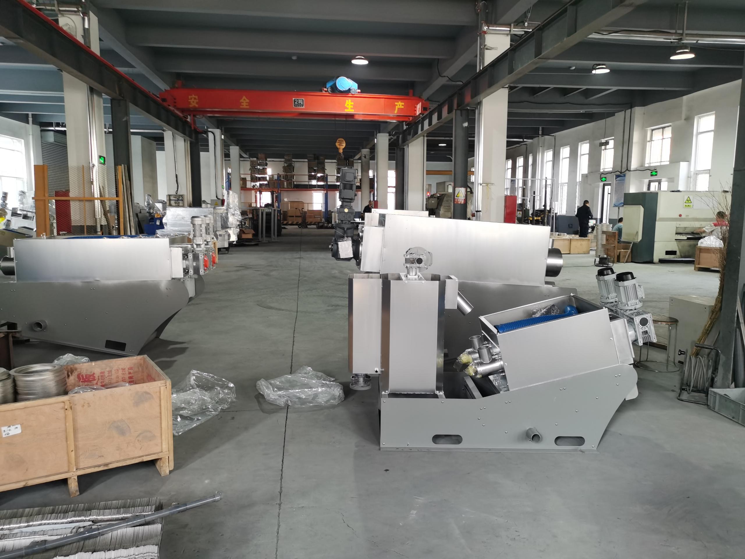 疊螺污泥脫水機